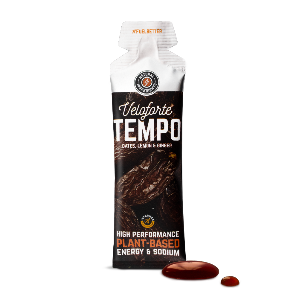 Tempo - Natural Energy Gel Date, Lemon & Ginger