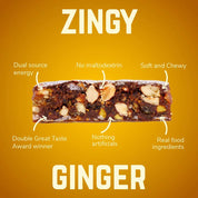 Zenzero Energy Bar Lemon, Ginger & Pistachios - SHORT BEST by DATES (24/09/2025)