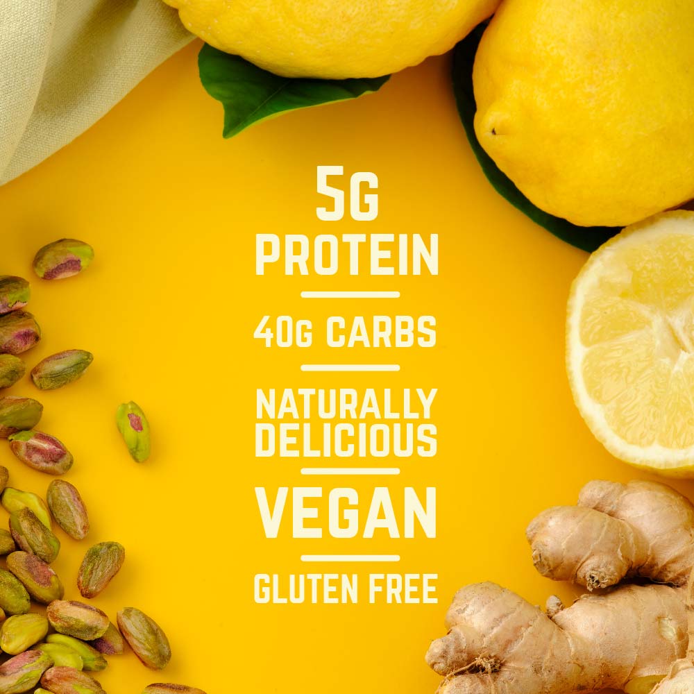 Zenzero Energy Bar Lemon, Ginger & Pistachios - SHORT BEST by DATES (24/09/2025)