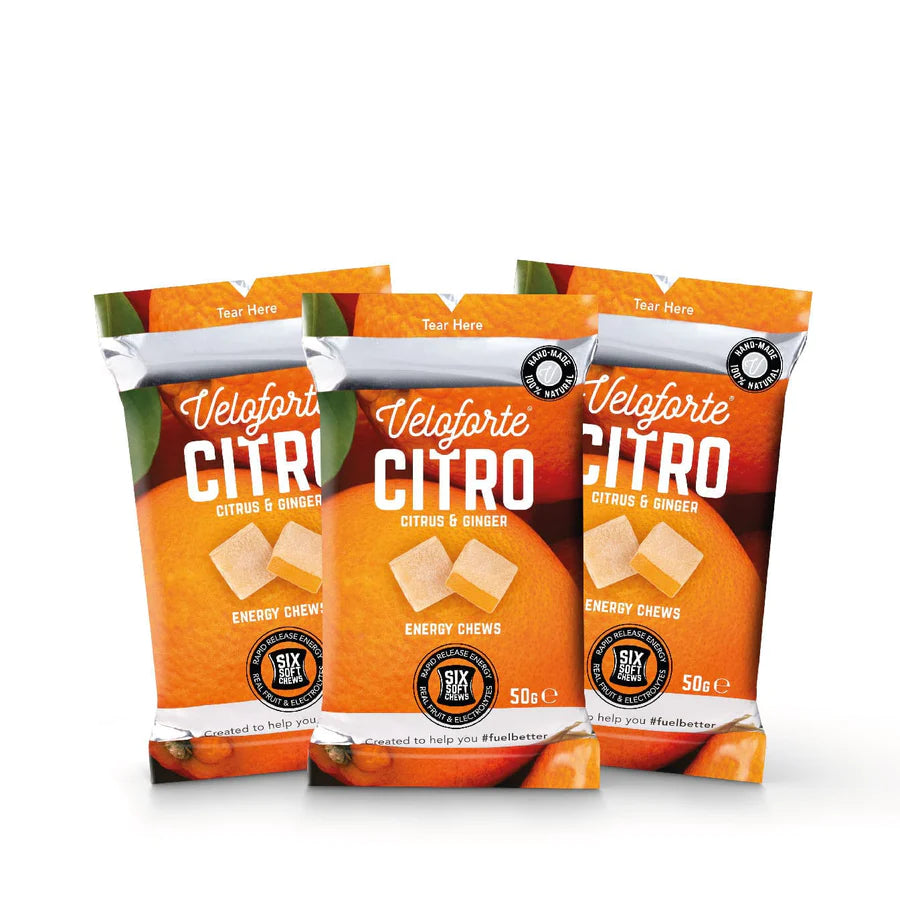 Citro Energy Chews* - Citrus & Ginger (Short BBD - 14/06/2025) SAVE 30%