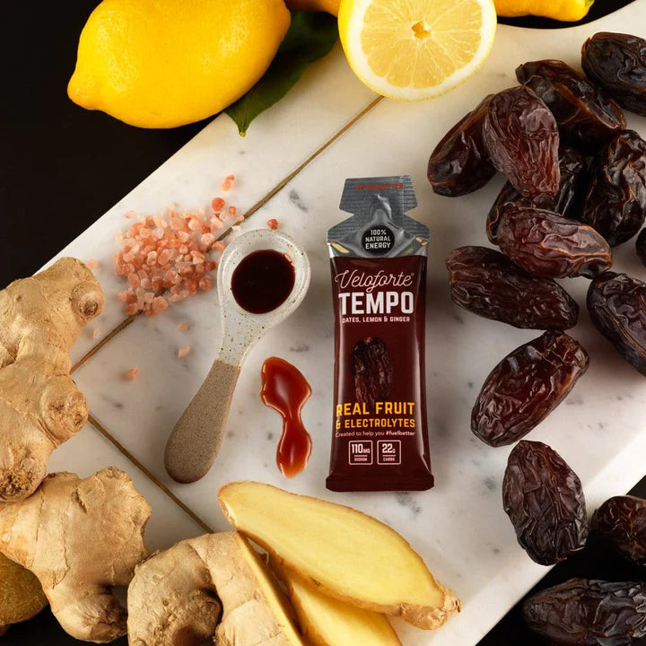 Tempo - Natural Energy Gel Date, Lemon & Ginger