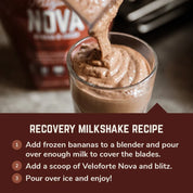 Nova - Recovery Protein Shake Banana, Cocoa & Maca super blend