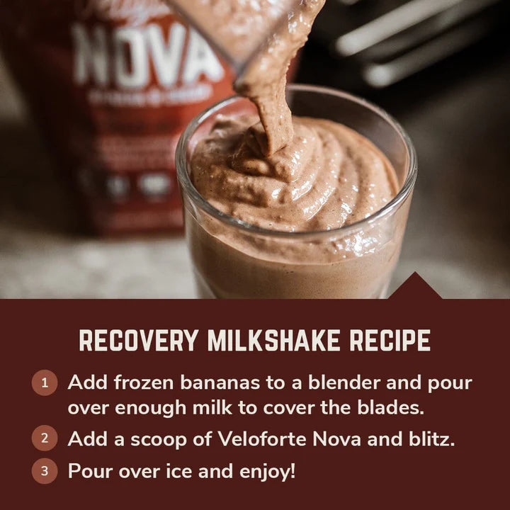 Nova - Recovery Protein Shake Banana, Cocoa & Maca super blend