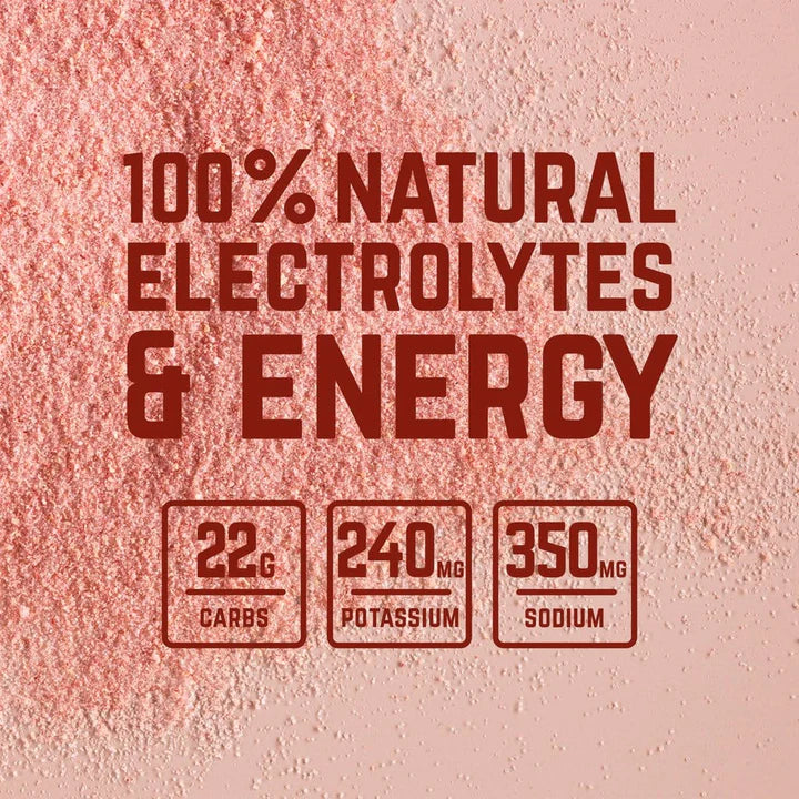 Vivo Electrolyte Powder Peach, Raspberry & Rosehip