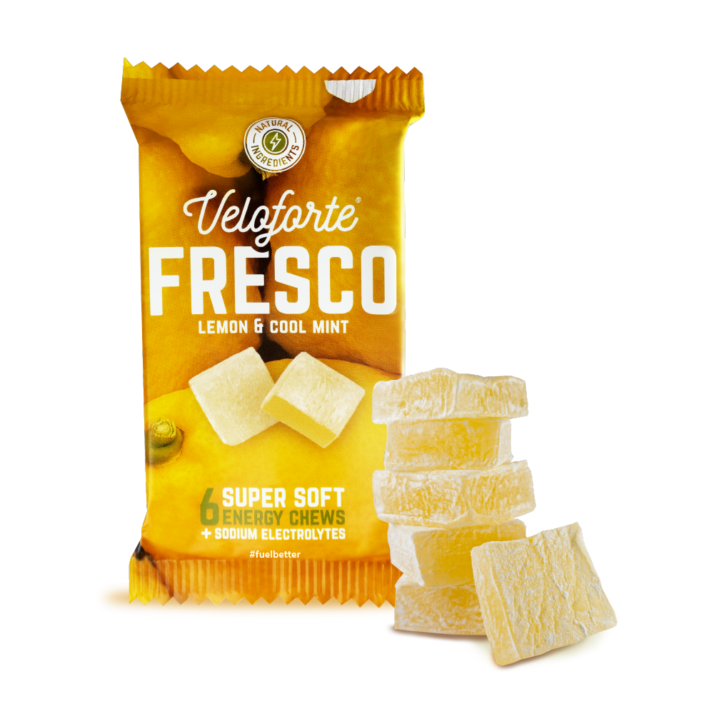 Fresco Energy Chews Lemon & Cool Mint (Short BBD - 16/06/2025 - SAVE 25%)