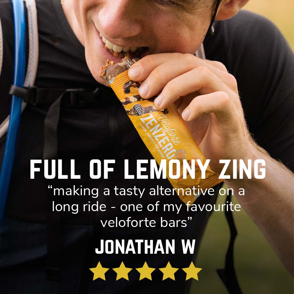 Zenzero Energy Bar Lemon, Ginger & Pistachios