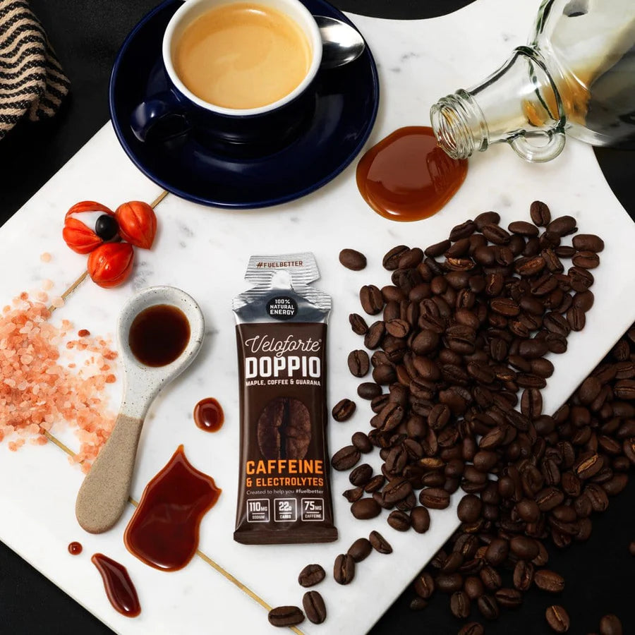 Doppio* – Natural Caffeine Energy Gel (Short BBD - 31st MAY 2025) SAVE 25%