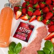 Attivo Electrolyte Powder Wild Strawberry & Basil